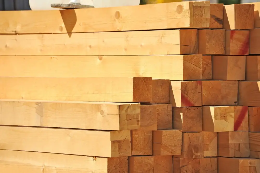 Canada`s Factories Thrive on Timber Beams